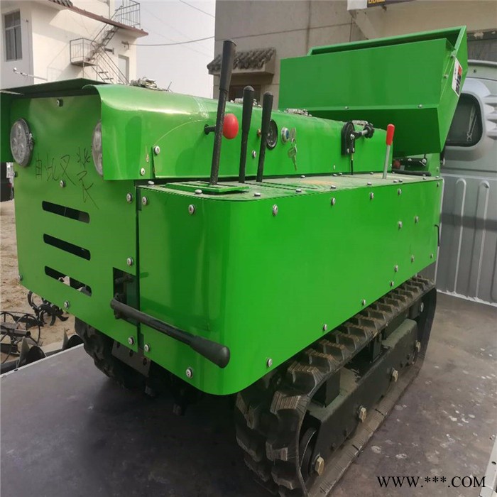 履带式农用山药葡萄开沟施肥机 大葱大姜起垄机 新型农用旋耕机图8