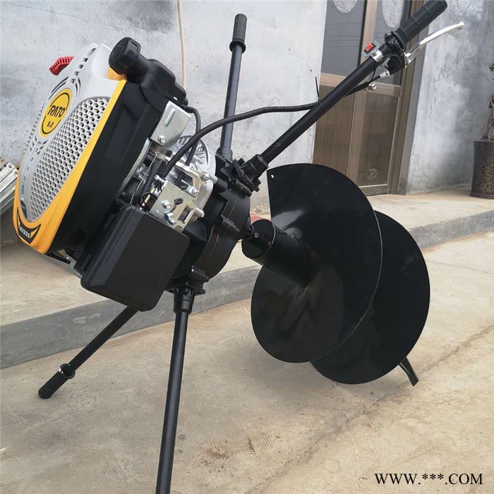 普航园林便捷式挖坑机  植树山药种植挖坑机 手提式打孔机图4