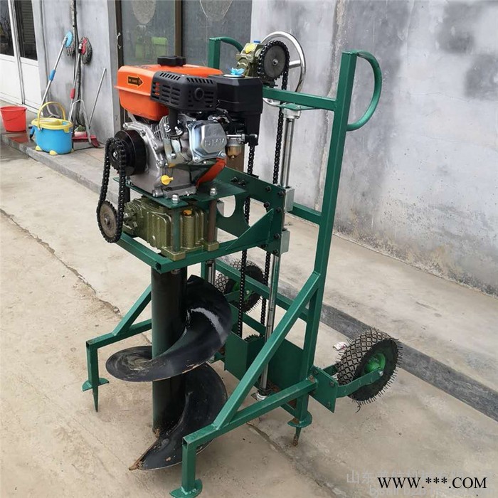 普航园林便捷式挖坑机  植树山药种植挖坑机 手提式打孔机图6
