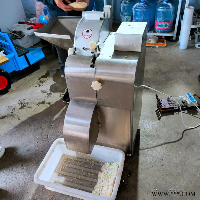 利顺 LS-QCJ供应全自动山药片切丁机 蔬菜切丁机设备 卷心菜多功能切丁机图2