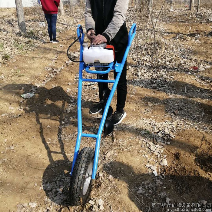 果树施肥螺旋挖坑机 农用山药种植打坑机 施工钻眼挖坑机价格图5