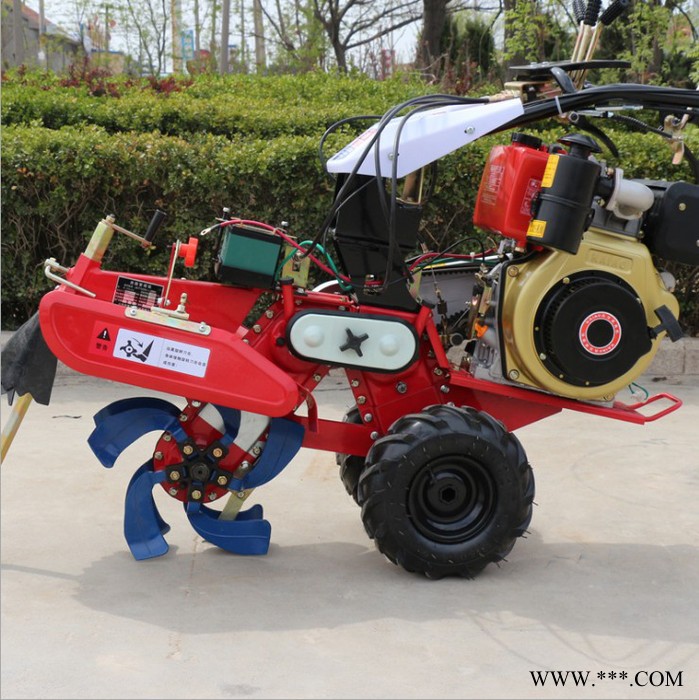 农用手扶开沟机 山药马铃薯出土机 柴油开沟翻土机图2