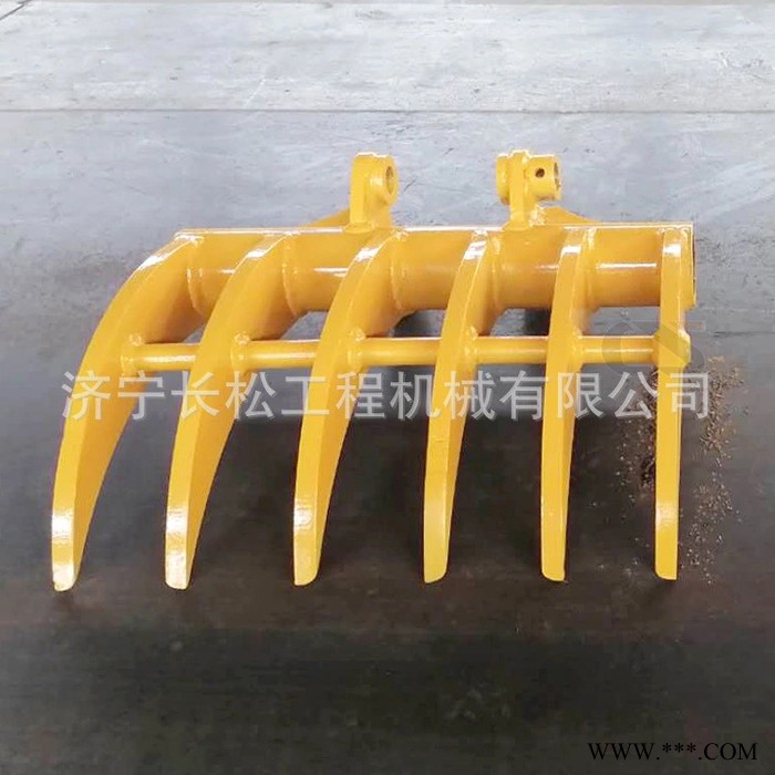 挖掘机耙子 现代R110挖机加强多齿松土器 农用药材耙子山药耙子图4