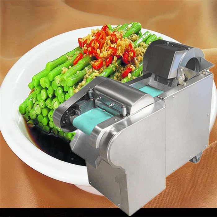 富兴山药竹笋切丝机 胡萝卜切丁机 660型号商用海带切菜机图2