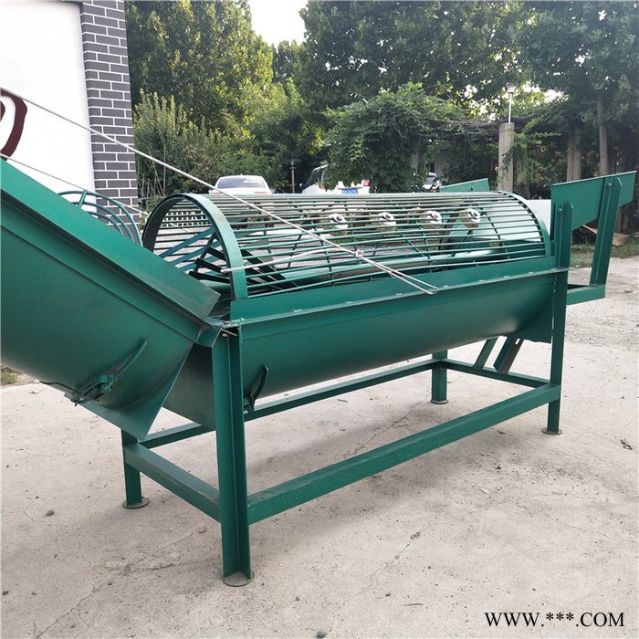 小型洗薯机厂家 红薯土豆生姜清洗机 山药芋头毛辊清洗机图6