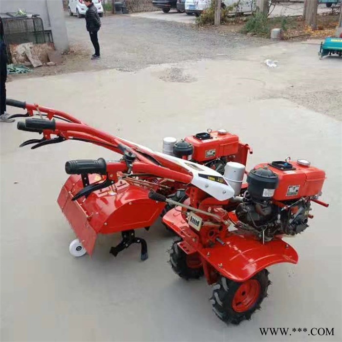 **多功能微耕机 大棚专用松土微耕机 山药果园用挖沟机图6