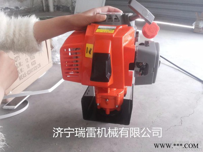 山地丘陵地种植山药钻土打孔机  小型便携式汽油挖坑机图片图5