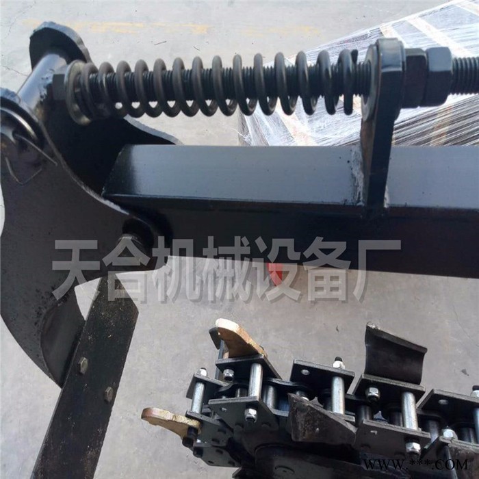 直销链条开沟机价格 岩石路面圆盘开沟机 拖拉机配套开沟器价格 天然气管道开沟机山药果园开沟机图2