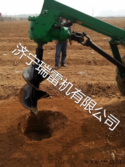 大规模种植山药 种坑挖坑机  拖拉机悬挂式挖坑机  挖坑打眼速度快w图3