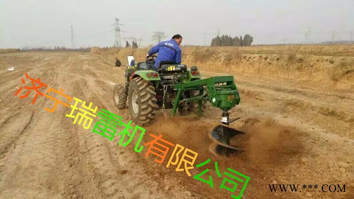大规模种植山药 种坑挖坑机  拖拉机悬挂式挖坑机  挖坑打眼速度快w图5