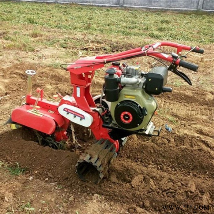 山药果园用挖沟机 农用柴油手扶排水开沟机 田园管理机价格图2
