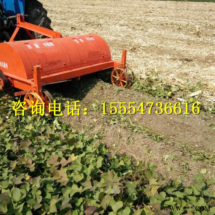 适用性强红薯马铃薯山药杀秧机单垄杀秧机可将垄底的秧苗吸起 杀秧干净图2