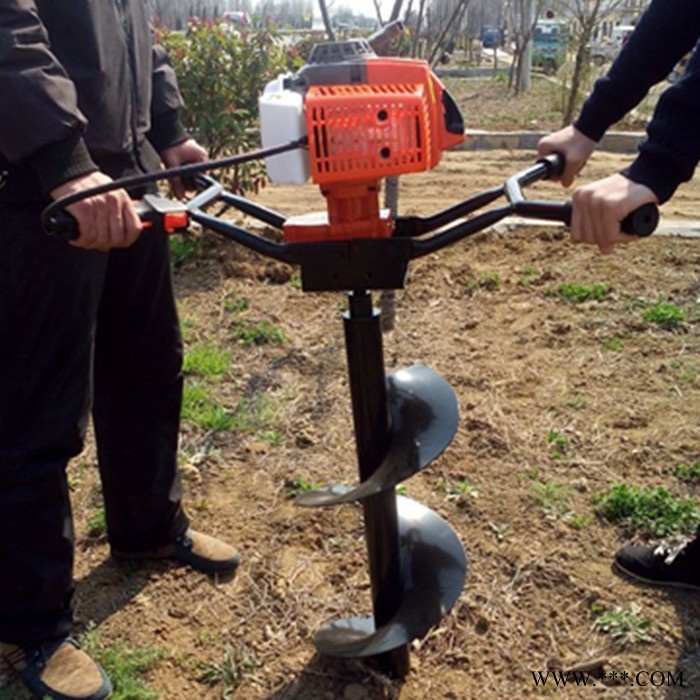 园林便捷式挖坑机 植树山药种植挖坑机 普航手提式挖坑钻眼机图2