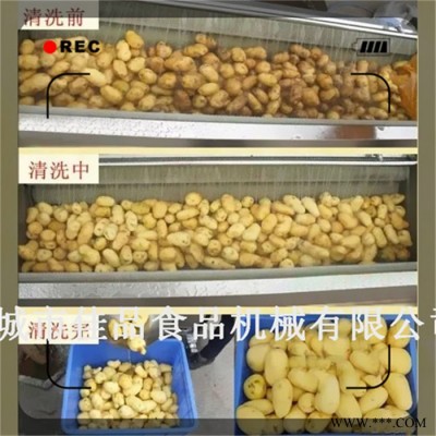 山药去皮机 水果去皮机 木瓜去皮机 药材去皮清洗机 毛辊去皮机