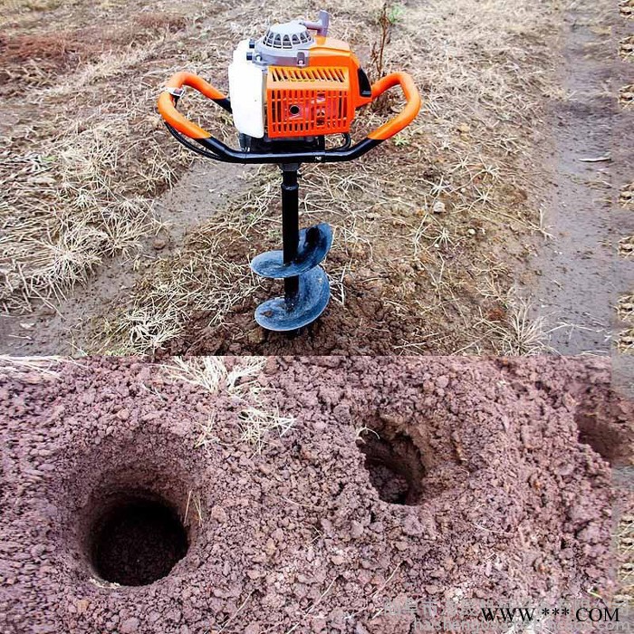 山药挖穴机 园林绿化 果园打洞机 济宁植树挖坑机 大棚立柱打坑机图7