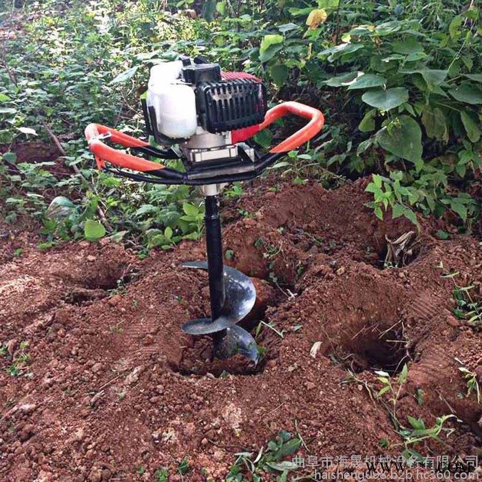 山药挖穴机 园林绿化 果园打洞机 济宁植树挖坑机 大棚立柱打坑机图3