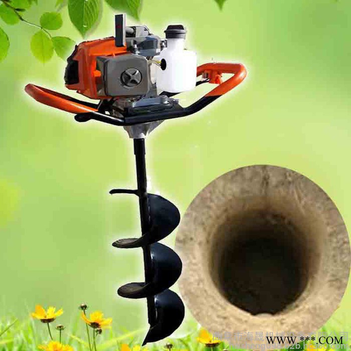 山药挖穴机 园林绿化 果园打洞机 济宁植树挖坑机 大棚立柱打坑机图2