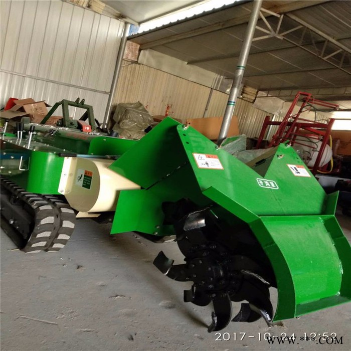 自走式施肥回填机     大棚山药果园旱田施肥回填机    旋耕机 价格图8