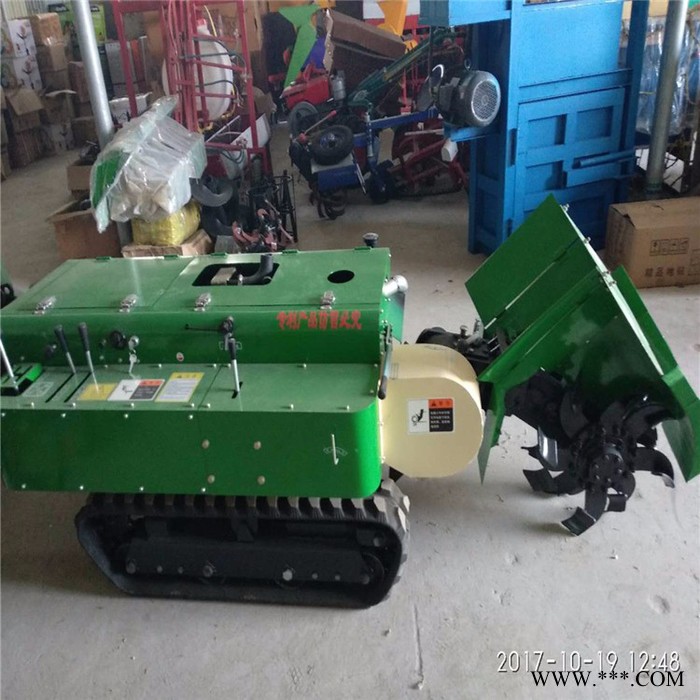 自走式施肥回填机     大棚山药果园旱田施肥回填机    旋耕机 价格图5