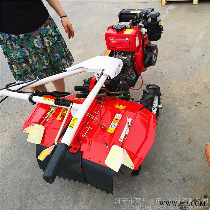 大大棚王施肥旋耕机 农用自走式开沟耕地机 土豆山药种植起垄机图5