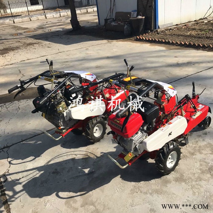 小型开沟培土机 鸿祺T山药葡萄园开沟机 施肥开沟机图4