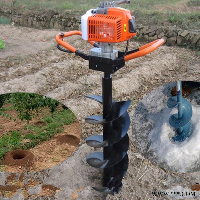 JX-WKJ山药种植挖坑机 冻土硬土打坑机 树苗种植钻眼机厂家图6