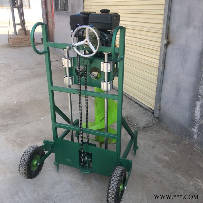 地钻山药种植机 金佳大马力种植挖坑机 新型园林打窝机图2