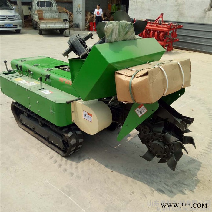 普航 柴油履带开沟厂家 山药开沟机 35马力柴油旋耕机价格图3