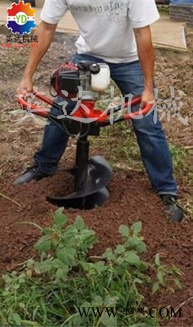 新型植树挖坑机 种植机山药挖穴机 **框架式挖坑机图8图5