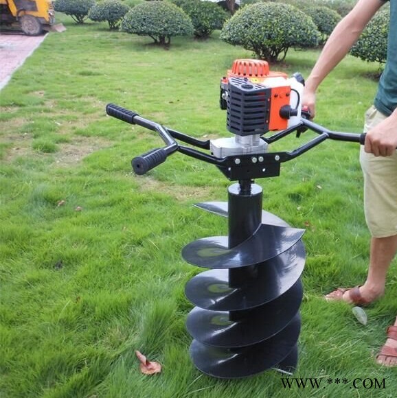 新型植树挖坑机 种植机山药挖穴机 **框架式挖坑机图8图2