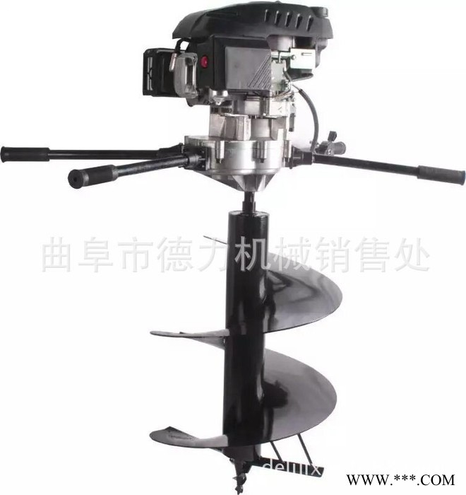 农用植树汽油挖坑机 篱笆埋桩机 家用小型山药种植打孔机图5