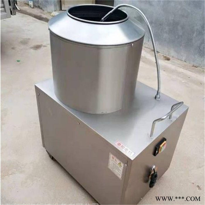 全自动土豆去皮机价格 出口用马铃薯去皮清洗机 黑龙江山药清洗去皮机图5