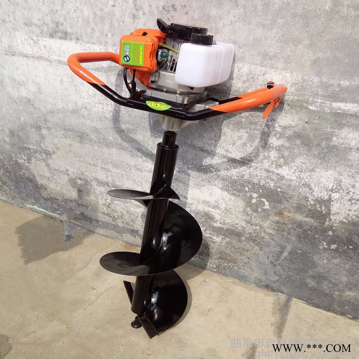 河北水泥电线杆打洞机 山药地挖坑机型号 启航牌家用挖窝机图5