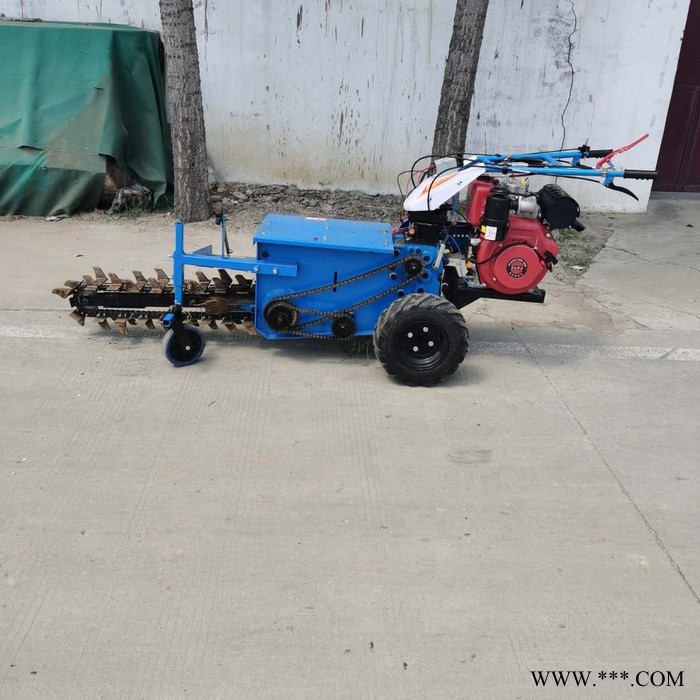 农作物果园开沟机 双链条开沟机 山药种植挖沟机图4