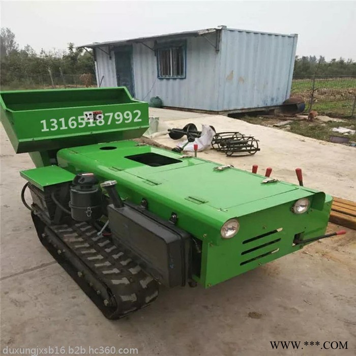 果树施肥槽挖沟机图片 履带式山药开沟培土施肥机 除草旋耕机视频图7