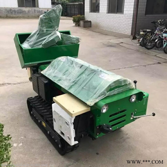 果树施肥槽挖沟机图片 履带式山药开沟培土施肥机 除草旋耕机视频图2