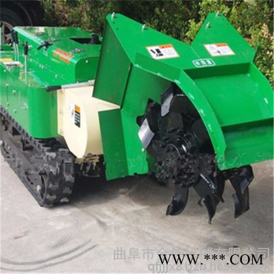 金佳临湘市多功能履带式山药开沟机 果园施肥回填一体机图5