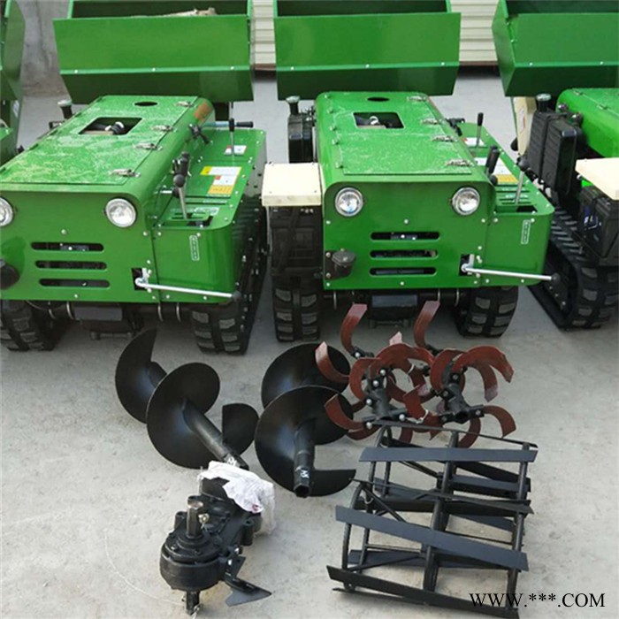 金佳临湘市多功能履带式山药开沟机 果园施肥回填一体机图3