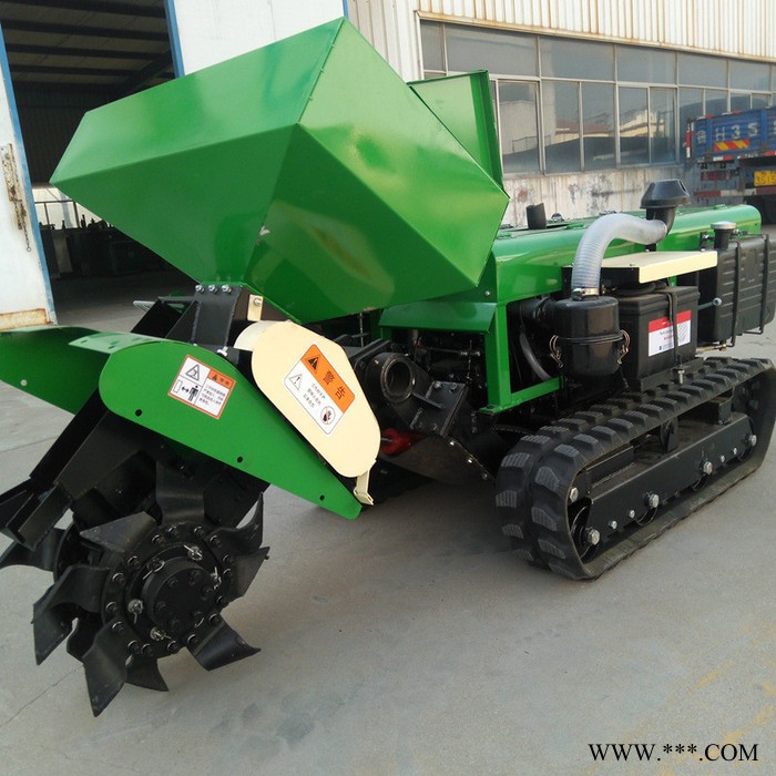 金佳临湘市多功能履带式山药开沟机 果园施肥回填一体机图8