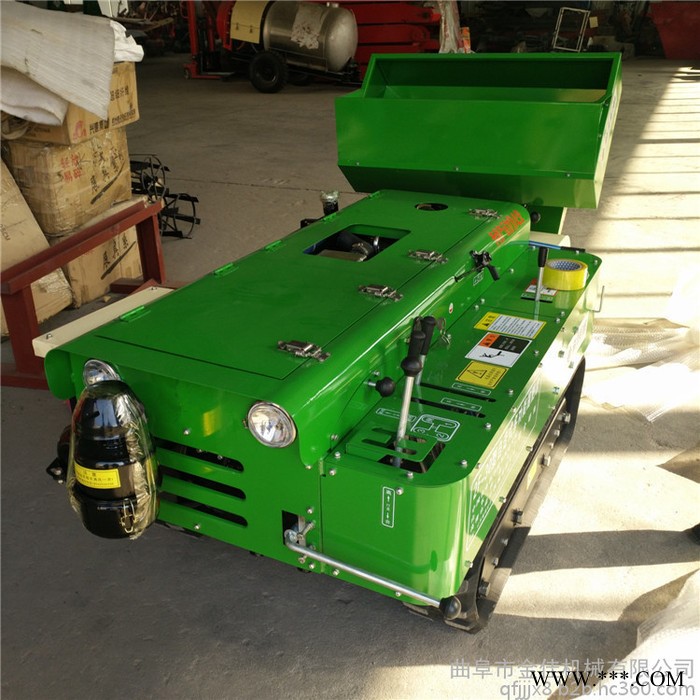 金佳山药果园起垄开沟机 加厚履带施肥开沟机 柴油会填土机价格图4