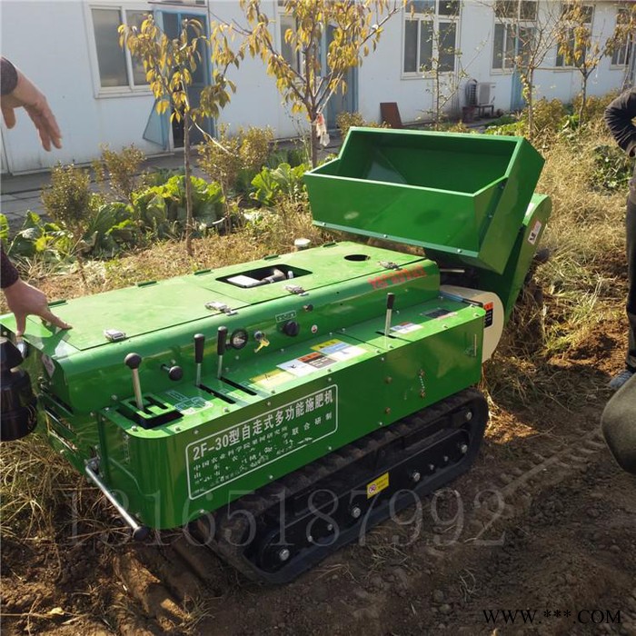 除草田园管理机价格 山药种植开沟机  富兴批发履带可旋旋耕回填机图2