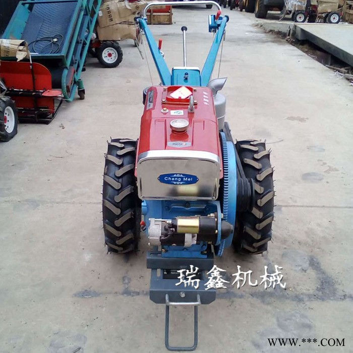 瑞鑫大葱山药甘蔗起垄机 新型手扶式汽油耕地机 柴油开沟起垄机图2