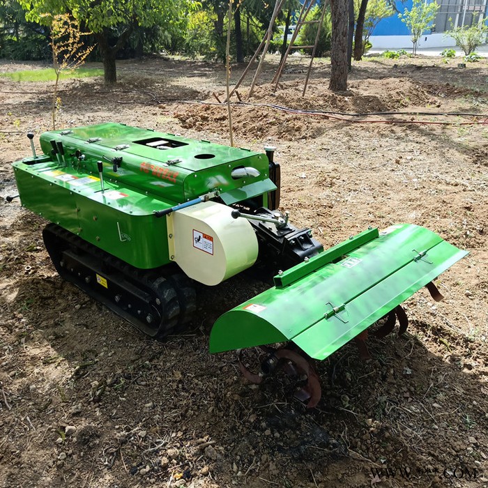 果园大棚旋耕开沟施肥机  履带式微耕机山药开沟旋耕   A图2