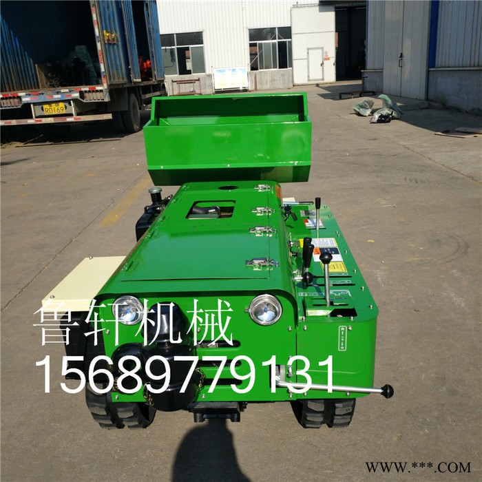 果园大棚旋耕开沟施肥机  履带式微耕机山药开沟旋耕   A图7