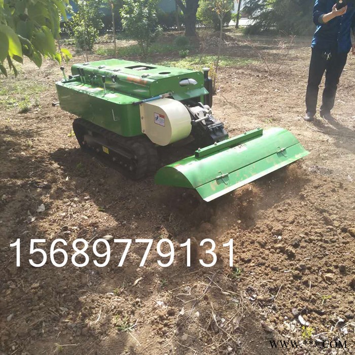 果园大棚旋耕开沟施肥机  履带式微耕机山药开沟旋耕   A图5