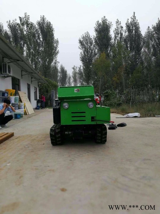 履带式果园小型微耕机 农用山药葡萄开沟施肥机 回填施肥机图2