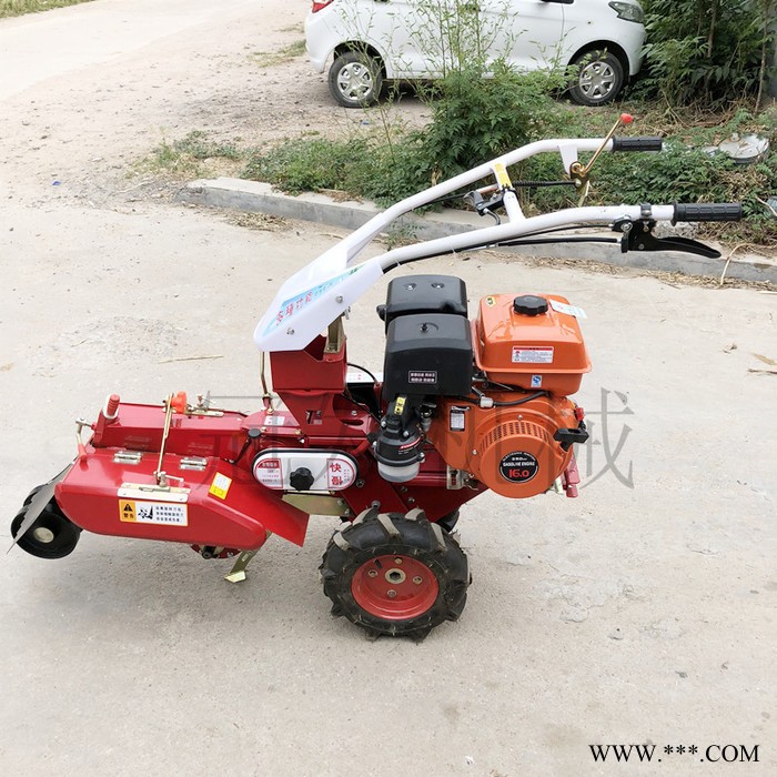 冠发 大棚农田开沟机 山药开沟机 田园果园管理机厂家图7