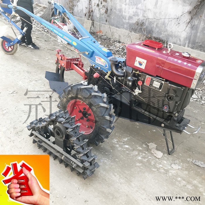冠发 大棚农田开沟机 山药开沟机 田园果园管理机厂家图3