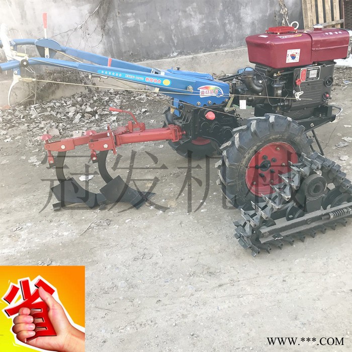 冠发 大棚农田开沟机 山药开沟机 田园果园管理机厂家图5