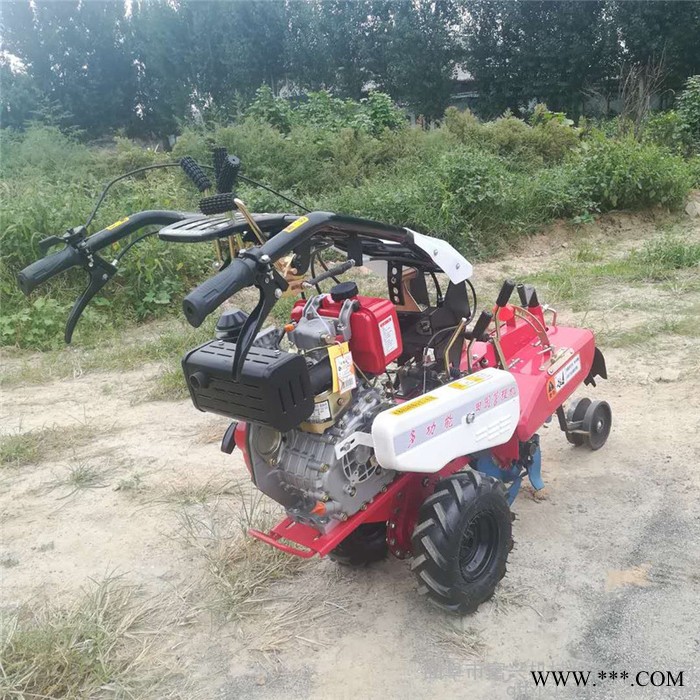 富兴汽油多功能旋耕机 大葱山药开沟机 农用大葱培土机型号图6